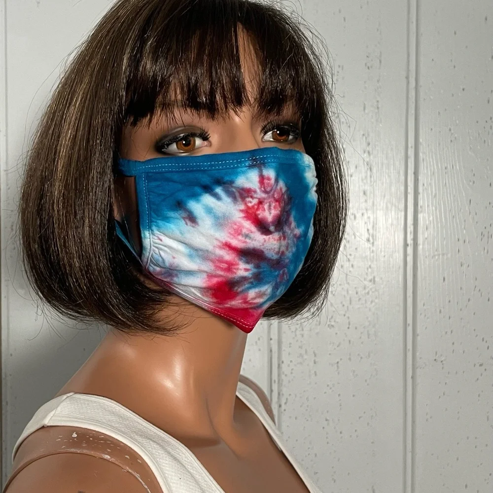 Custom Tie-Dye Face Mask